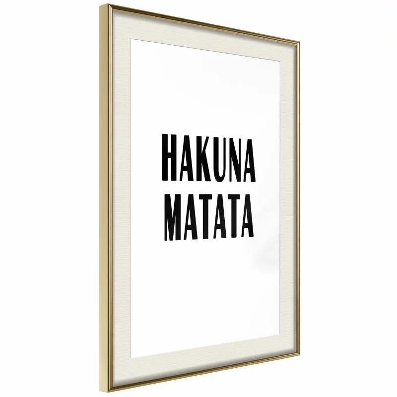 Plakat - Hakuna Matata - obrazek 1