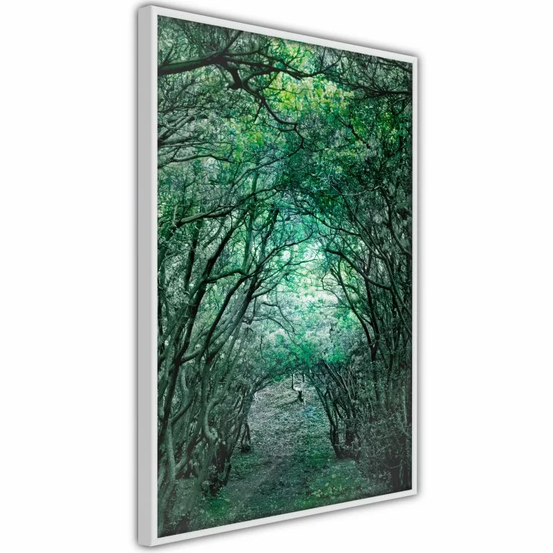 Plakat - Tunel z drzew