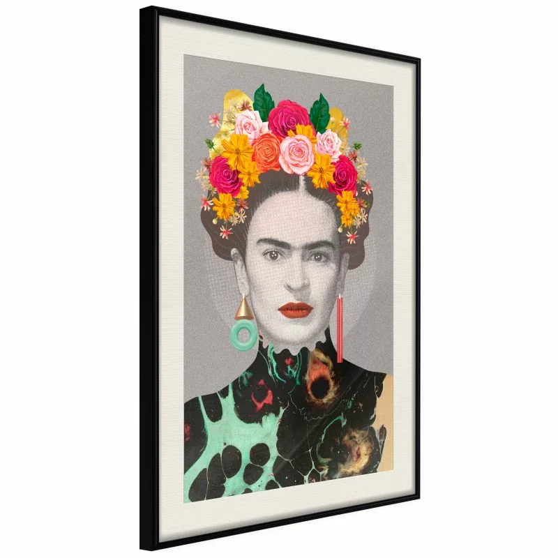 Plakat - Charyzmatyczna Frida - obrazek 1