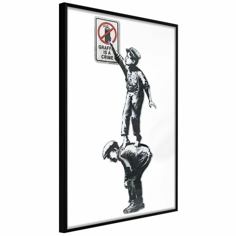 Plakat - Banksy: Graffiti Is a Crime - obrazek 1