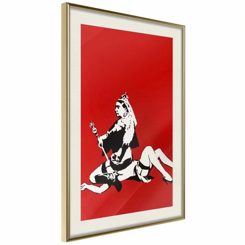 Plakat - Banksy: Queen Victoria - obrazek 1