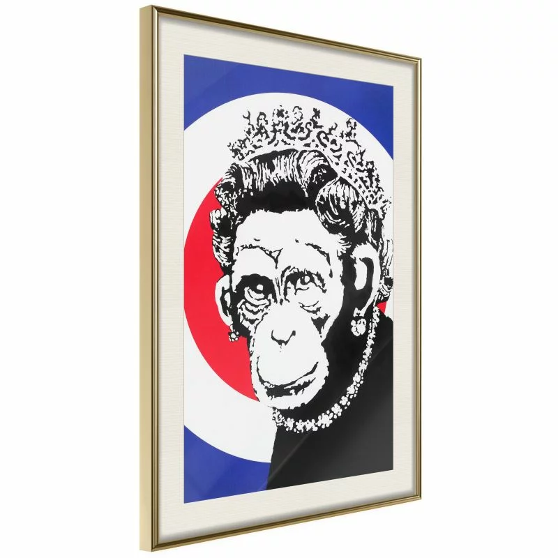 Plakat - Banksy: Monkey Queen
