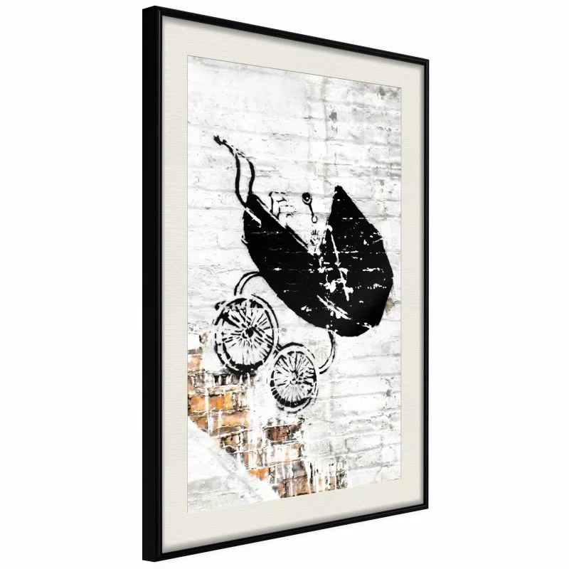 Plakat - Banksy: Baby Stroller - obrazek 1