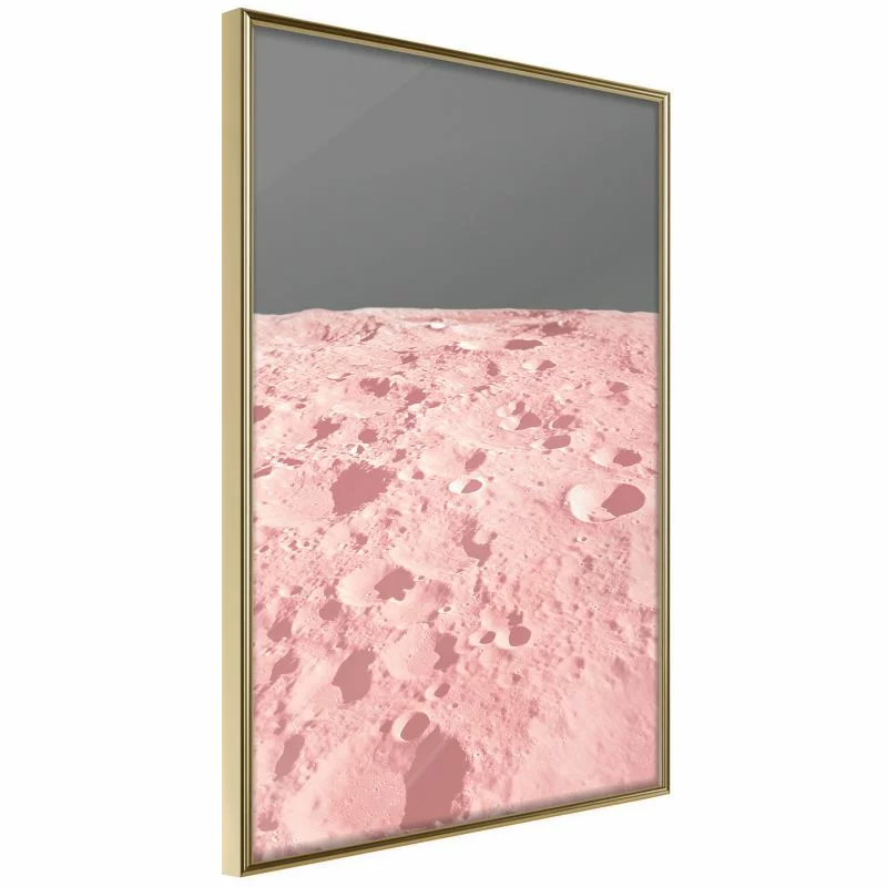 Plakat - Pastelowe kratery - obrazek 1