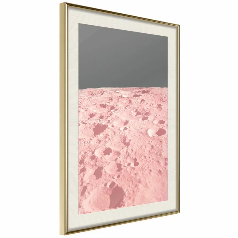 Plakat - Pastelowe kratery - obrazek 1