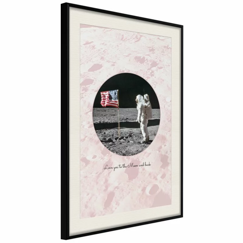 Plakat - Kosmiczna miłość I - obrazek 1