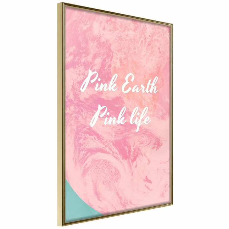 Plakat - Różowe życie