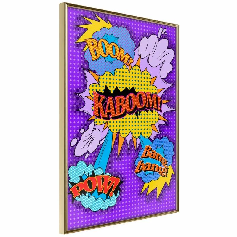 Plakat - Kaboom! Boom! Pow! - obrazek 1