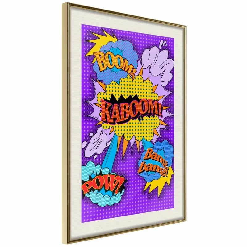 Plakat - Kaboom! Boom! Pow! - obrazek 1