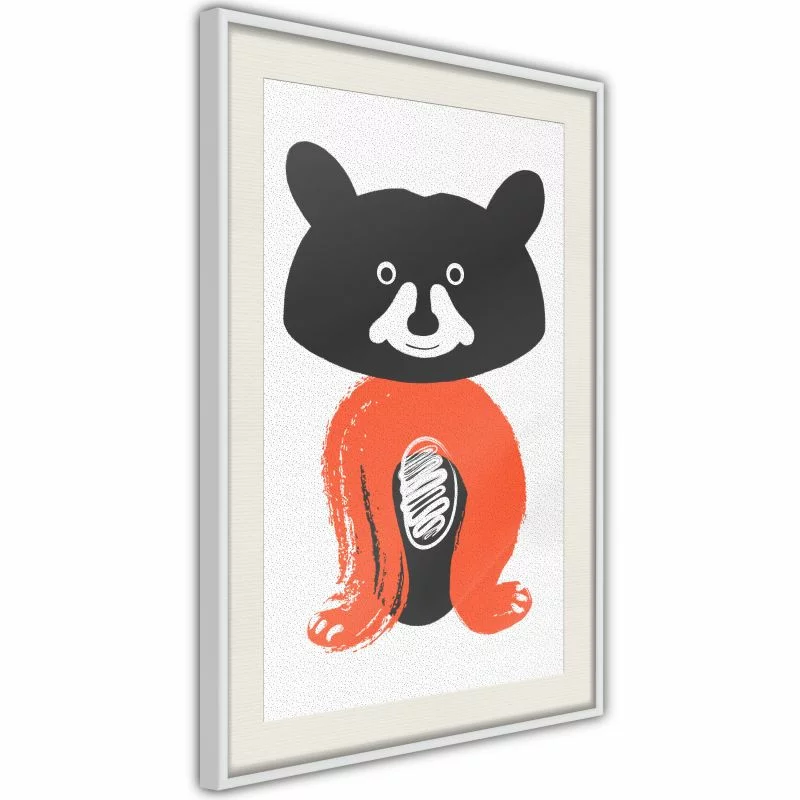 Plakat - Mały niedźwiadek