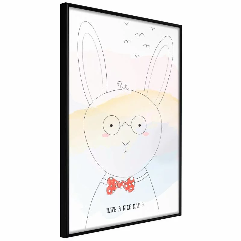 Plakat - Uprzejmy królik - obrazek 1