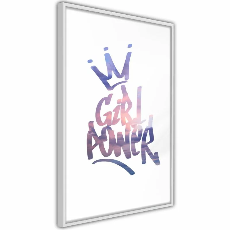 Plakat - Dziewczęca siła