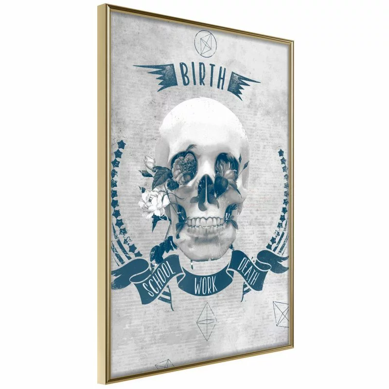 Plakat - Krótka historia o życiu - obrazek 1