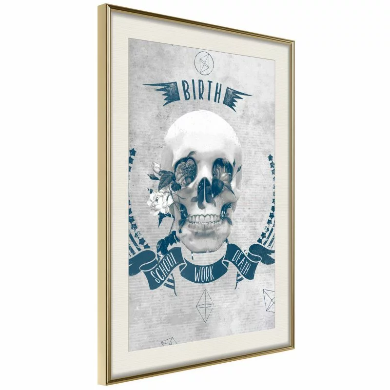 Plakat - Krótka historia o życiu - obrazek 1