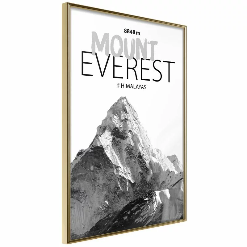 Plakat - Szczyty świata: Mount Everest - obrazek 1