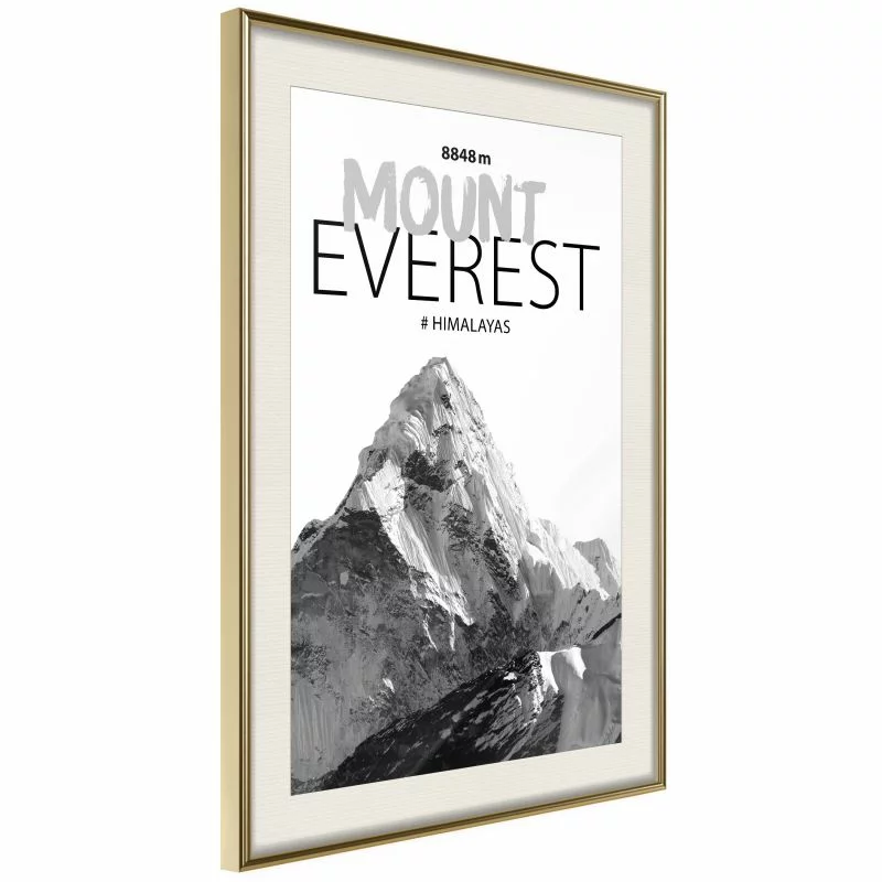 Plakat - Szczyty świata: Mount Everest - obrazek 1