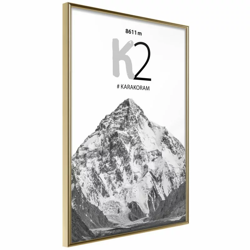 Plakat - Szczyty świata: K2 - obrazek 1
