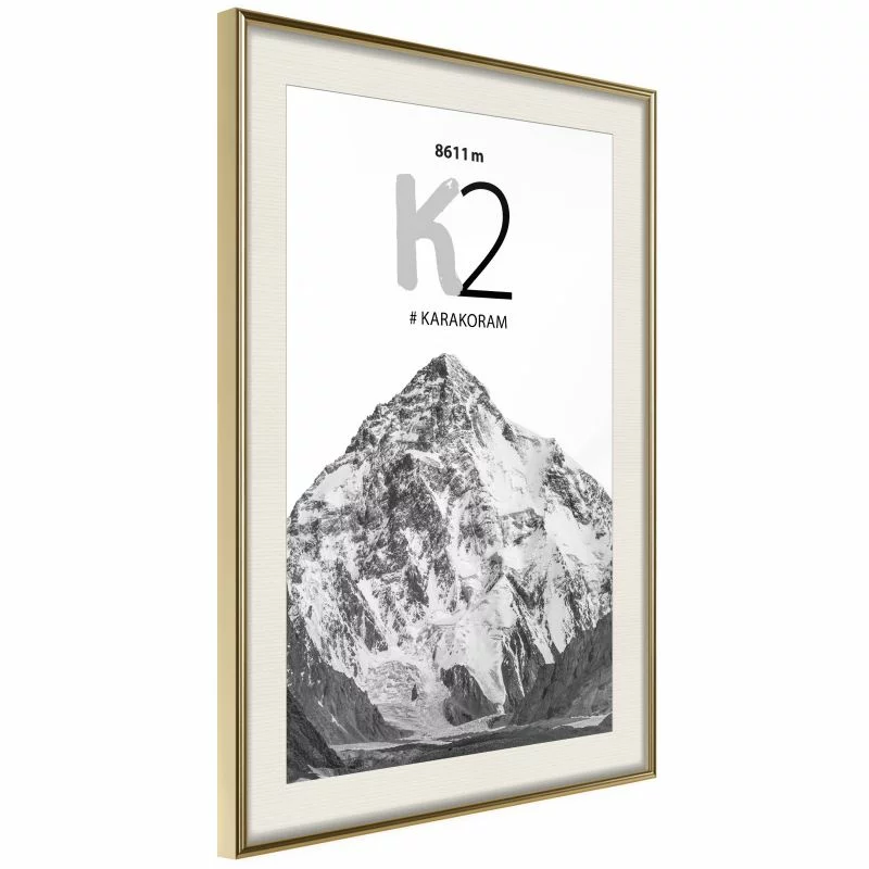 Plakat - Szczyty świata: K2 - obrazek 1