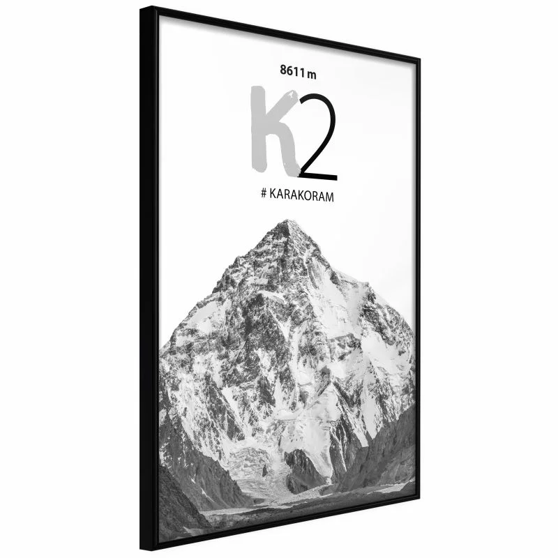 Plakat - Szczyty świata: K2 - obrazek 1
