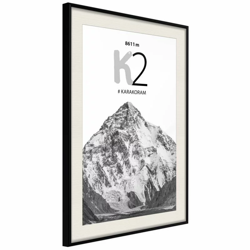 Plakat - Szczyty świata: K2 - obrazek 1