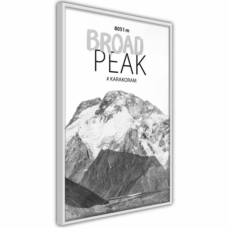 Plakat - Szczyty świata: Broad Peak