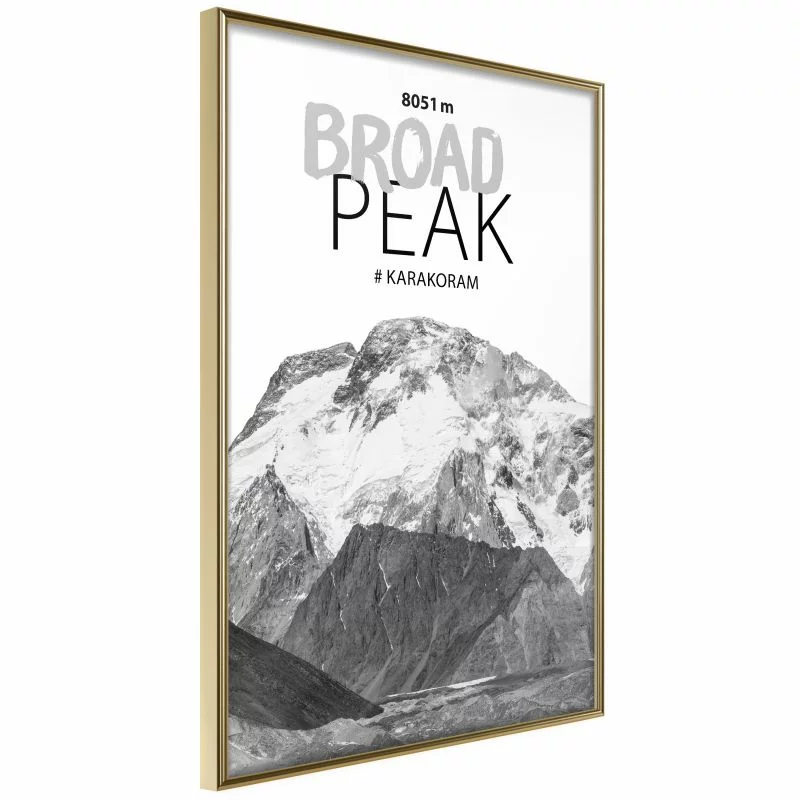 Plakat - Szczyty świata: Broad Peak - obrazek 1