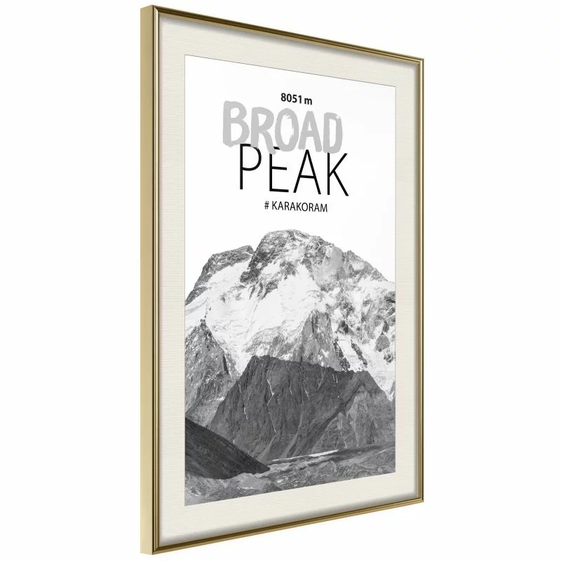 Plakat - Szczyty świata: Broad Peak - obrazek 1