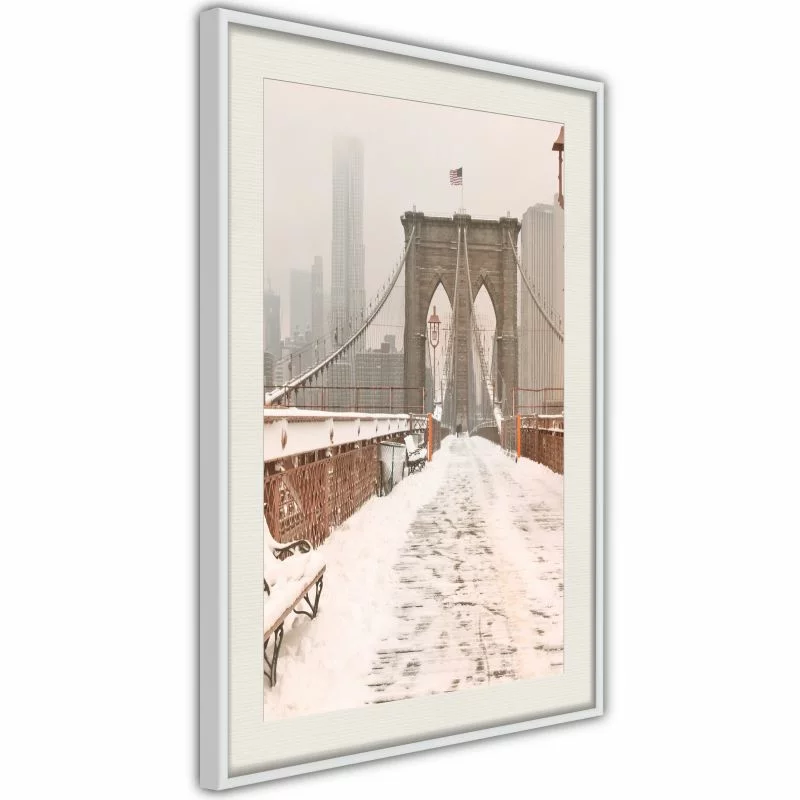 Plakat - Zima w Nowym Jorku