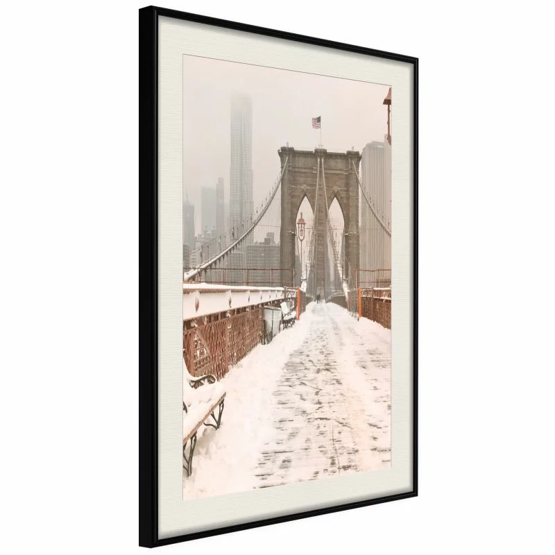 Plakat - Zima w Nowym Jorku
