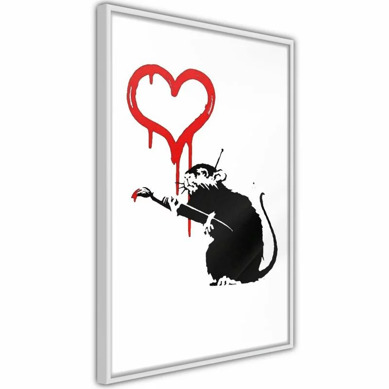 Plakat - Banksy: Love Rat