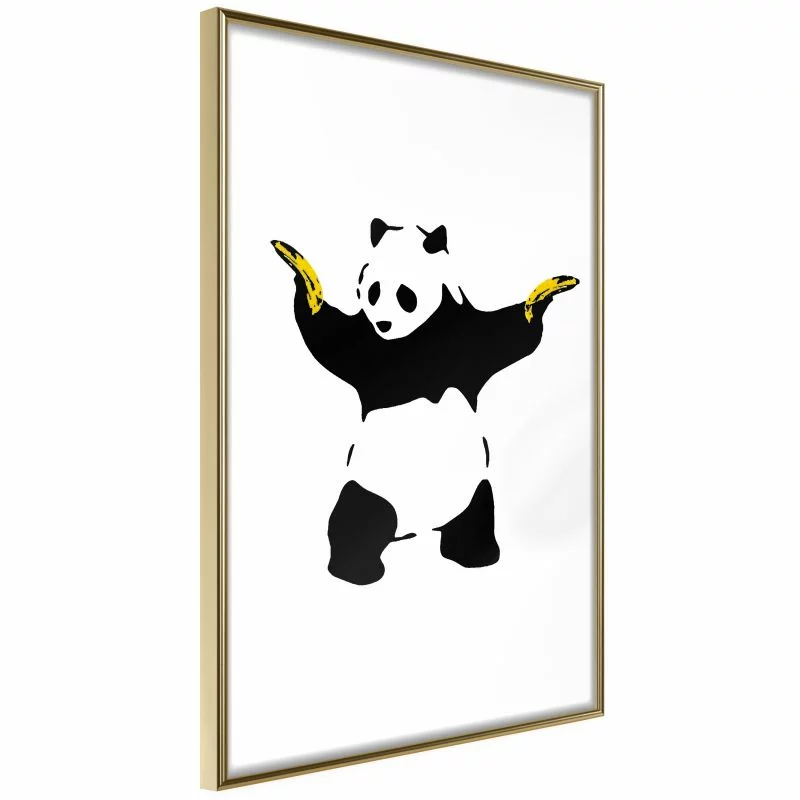 Plakat - Banksy: Panda With Guns - obrazek 1