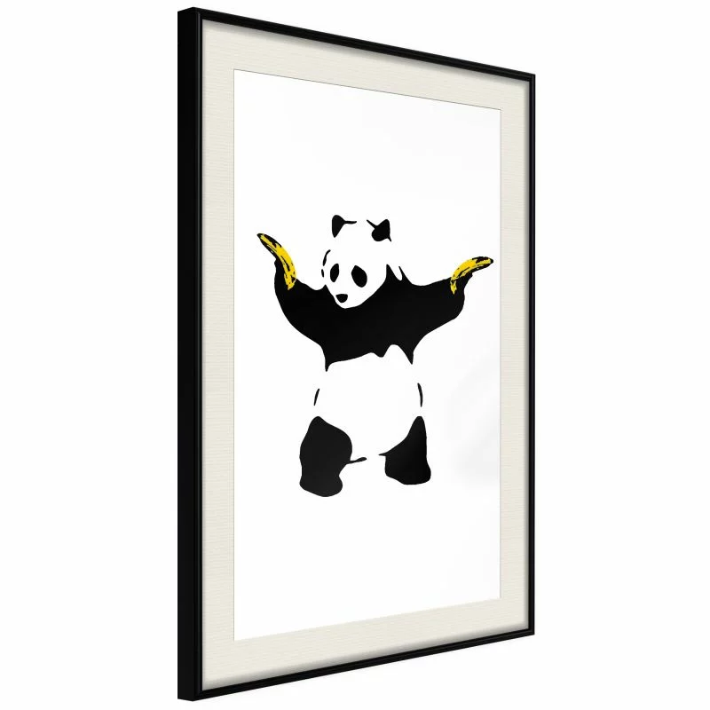 Plakat - Banksy: Panda With Guns - obrazek 1