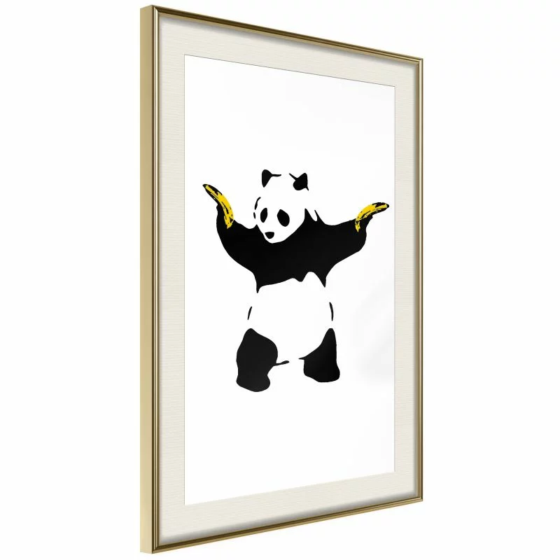 Plakat - Banksy: Panda With Guns