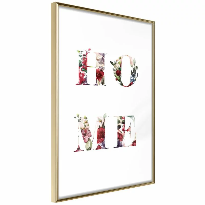 Plakat - Kwiatowe Home - obrazek 1