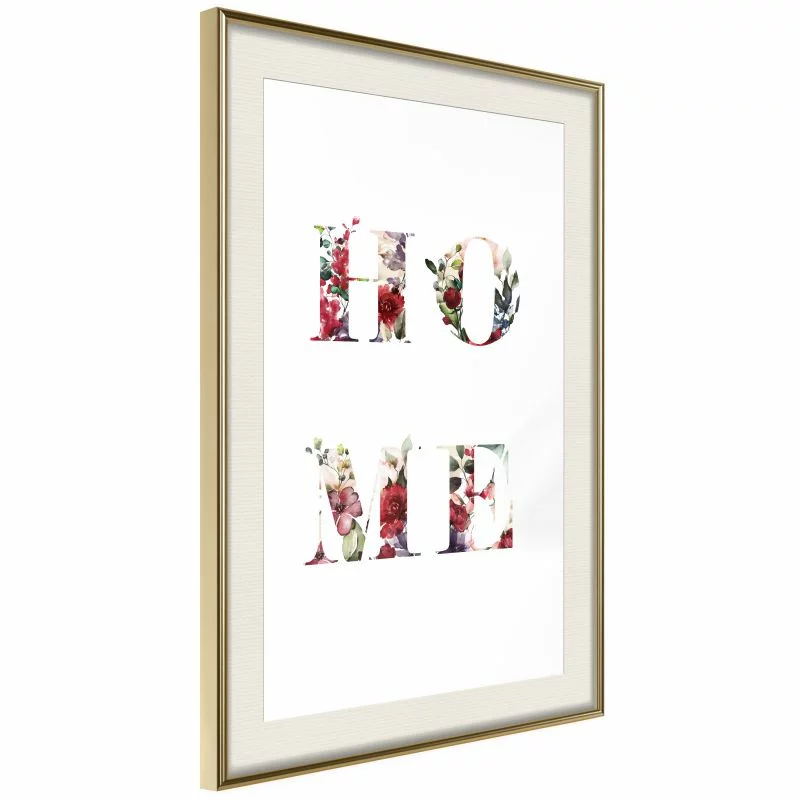 Plakat - Kwiatowe Home - obrazek 1