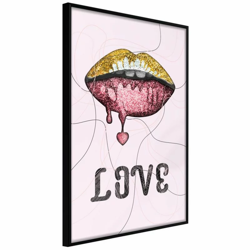 Plakat - Błyszczyk i miłość