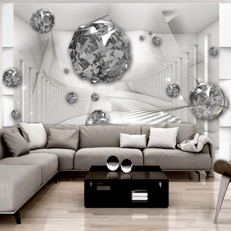 Fototapeta 3D Diamentowe kule