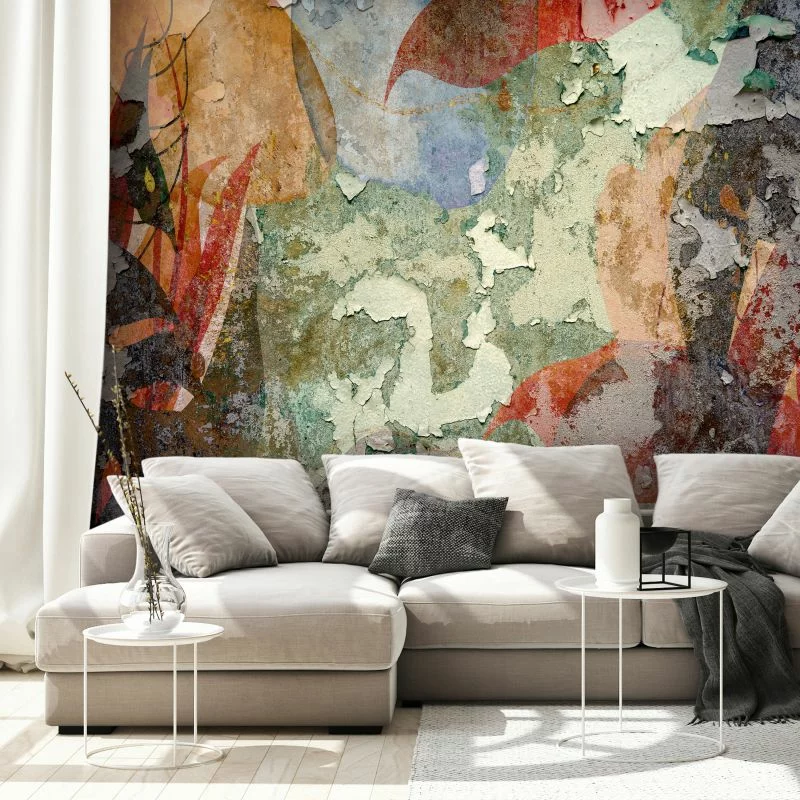 Fototapeta - Kolorowa ściana