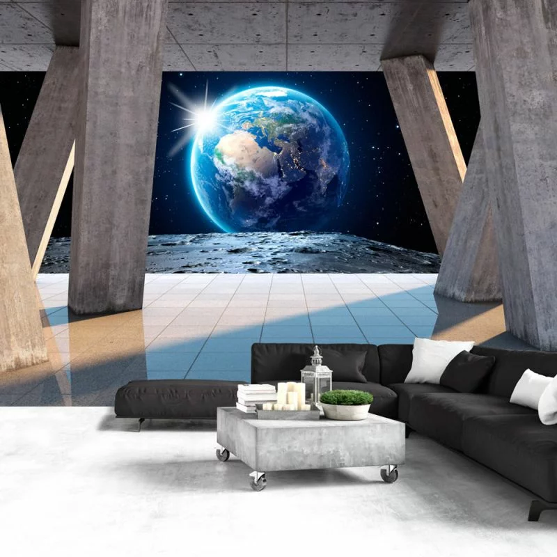 Fototapeta samoprzylepna - Księżycowy spacer - obrazek 1