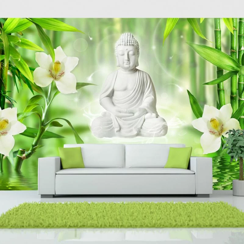 Fototapeta samoprzylepna - Budda i natura - obrazek 1