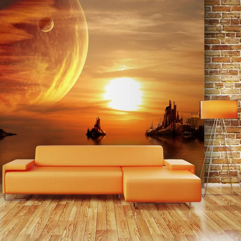 Fototapeta - Fantasy sunset - obrazek 1
