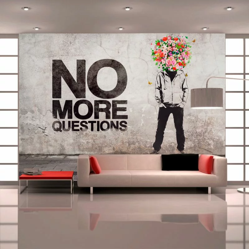 Fototapeta - No more questions - obrazek 1