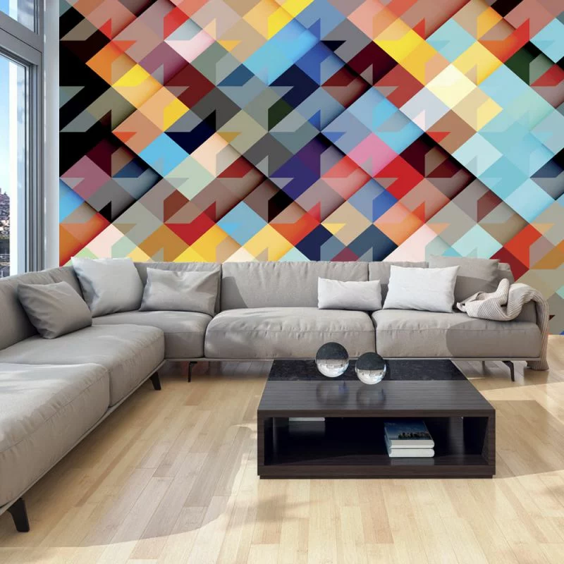 Fototapeta - Kolorowy patchwork - obrazek 1