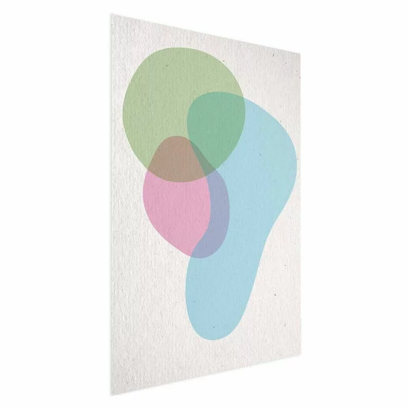 Plakat - Kolorowe plamy - obrazek 1