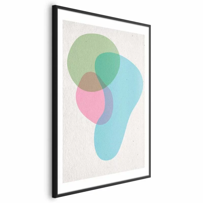 Plakat - Kolorowe plamy - obrazek 1