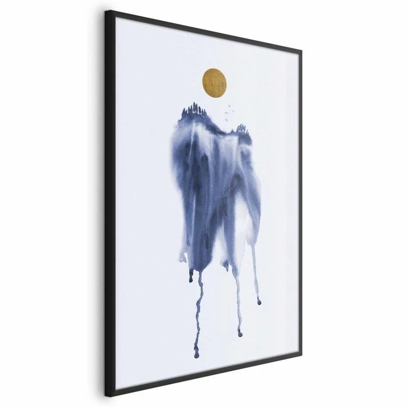 Plakat - Akwarelowa abstrakcja - obrazek 1