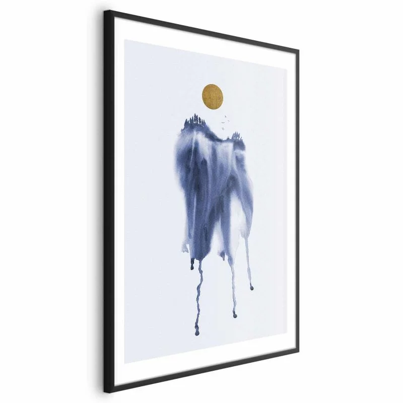 Plakat - Akwarelowa abstrakcja - obrazek 1
