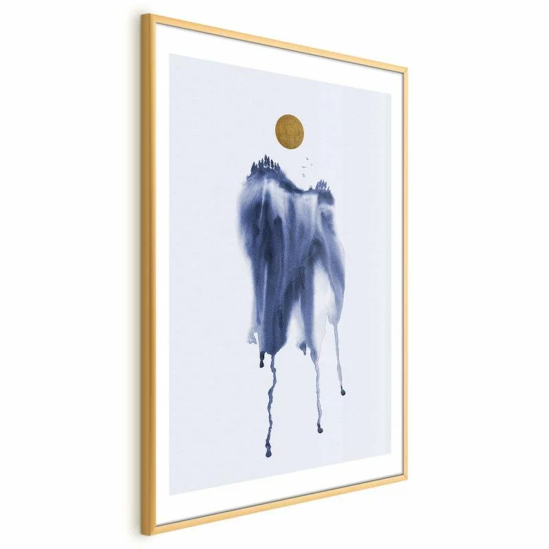 Plakat - Akwarelowa abstrakcja - obrazek 1