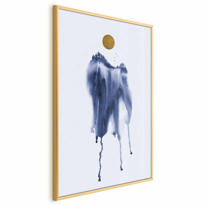 Plakat - Akwarelowa abstrakcja - obrazek 1