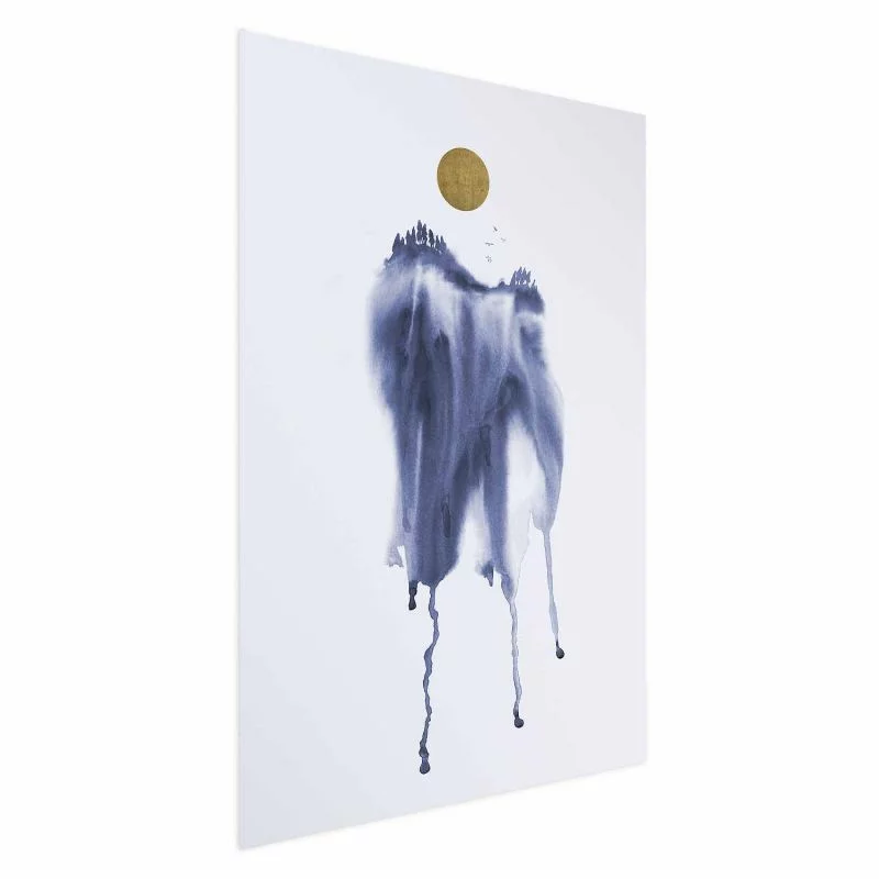 Plakat - Akwarelowa abstrakcja - obrazek 1